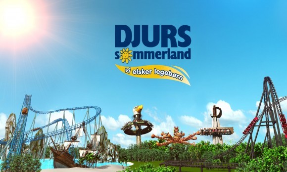 djurssommerland. Djurssommerlands vandland, rutchebaner, karuseller